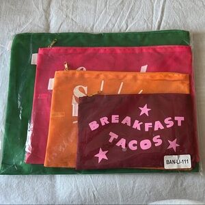 ban.do Colorful Travel Bags Set